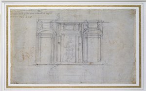 Studio del livello superiore della tomba dei Medici, 15201